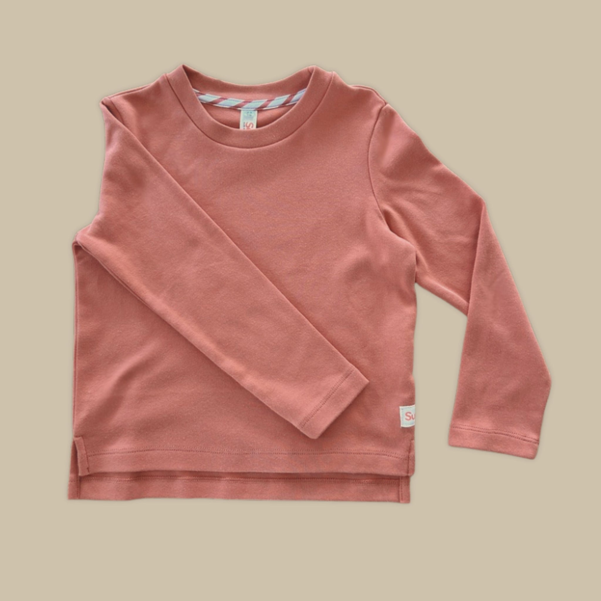 Long Sleeve Tee | Apricot | UPF 50+