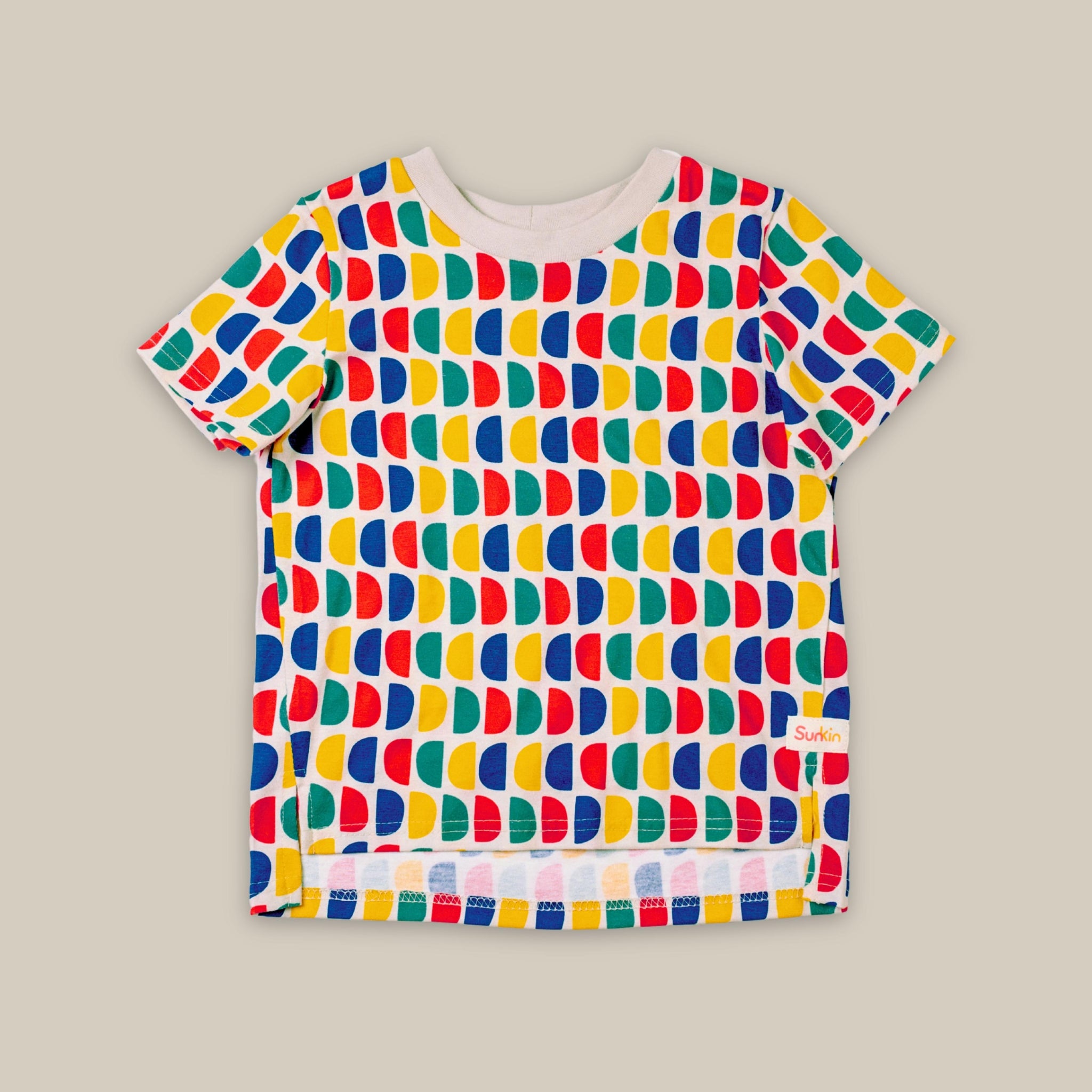 Short Sleeve Tee | Multi D-Print | UPF 50+